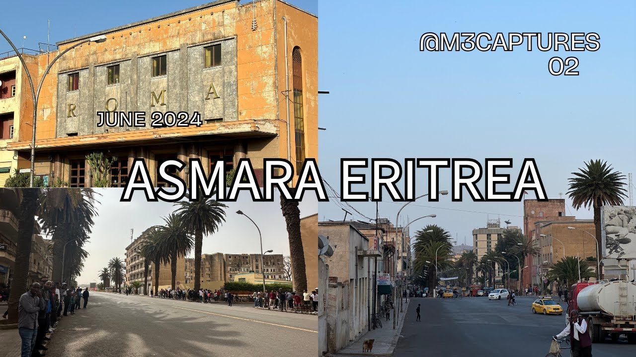 Asmara Eritrea Summer Day Walking Tour - Original Audio
