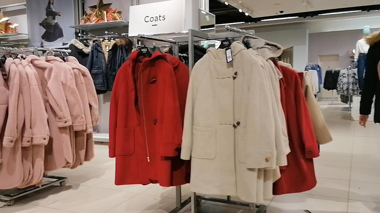 Mark Spencer Ladies Winter Wear Jumpers Coats Tops Trousers December 2021