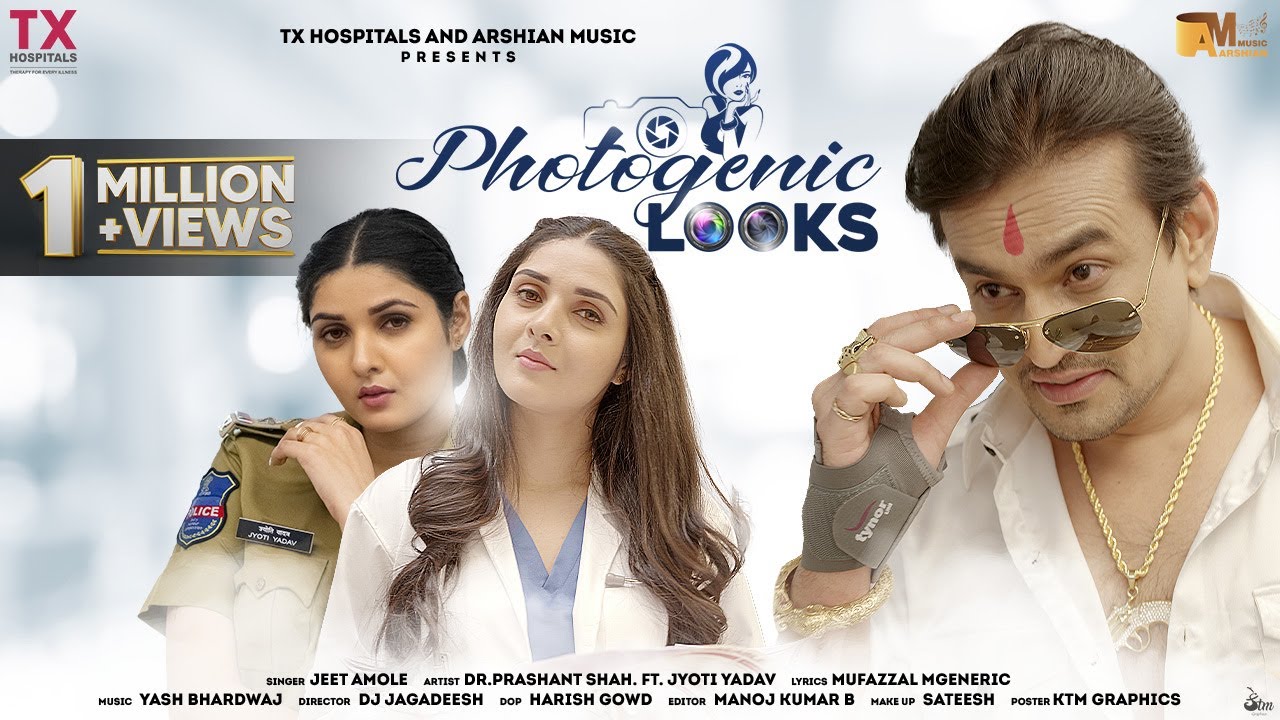 Photogenic Looks | Official Video | Hindi Love Song | Dr Prashant Shah | Jyoti Yadav |Arshian Music