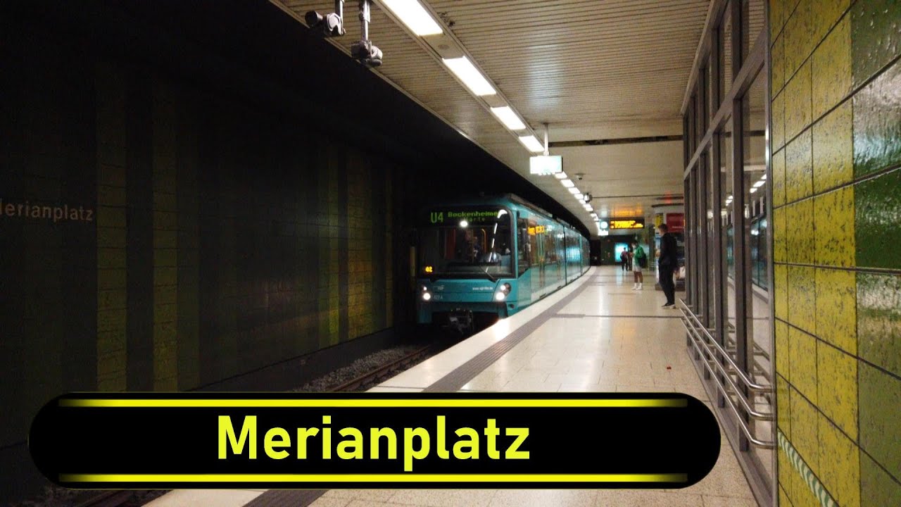 U-Bahn Station Merianplatz - Frankfurt 🇩🇪 - Walkthrough 🚶