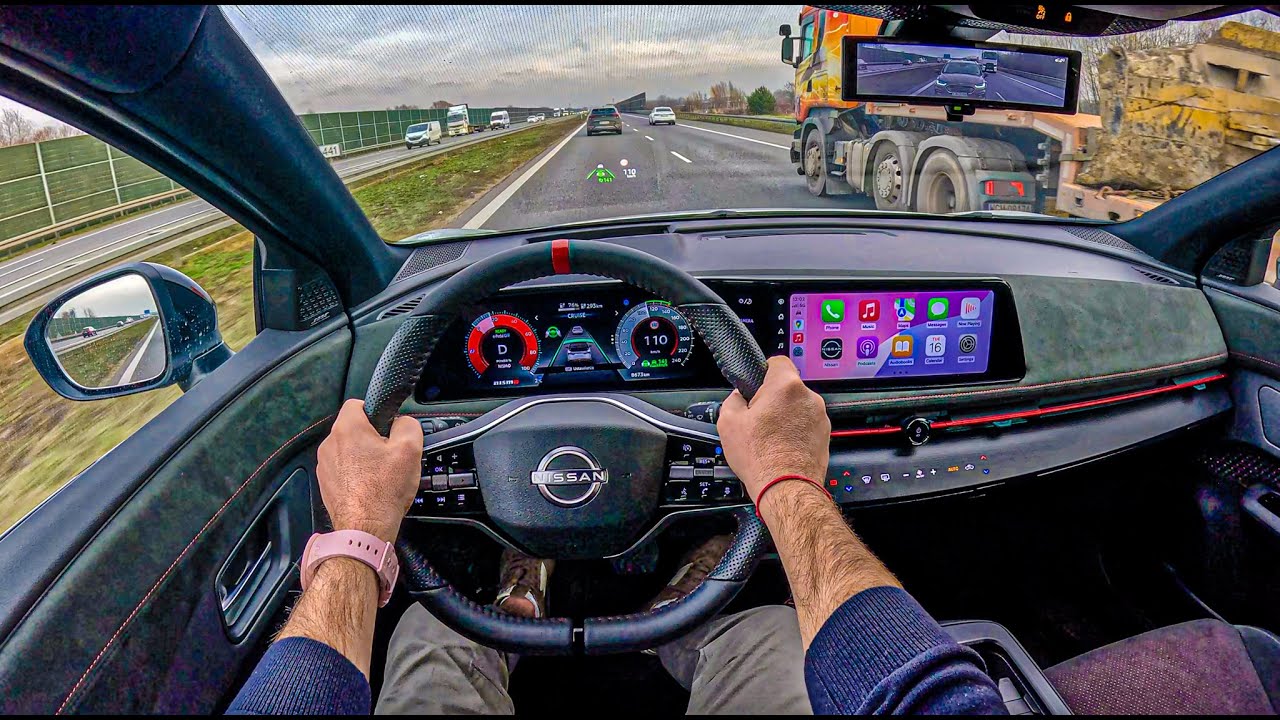 New 2026 Nissan ARIYA Nismo (e-4ORCE 435 HP) | POV Test Drive #2641 | Joe Black