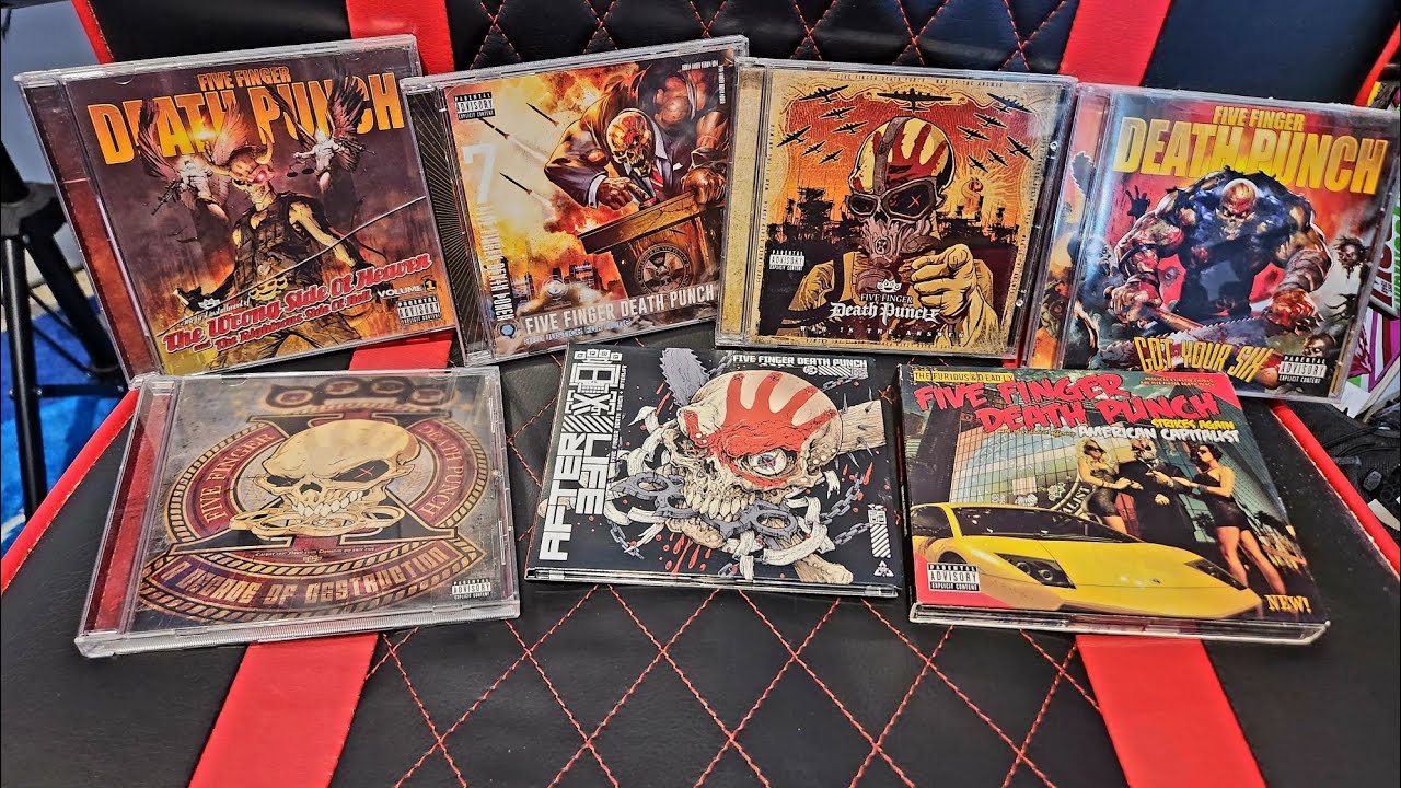 All Of My Five Finger Death Punch Albums Collection/Review!