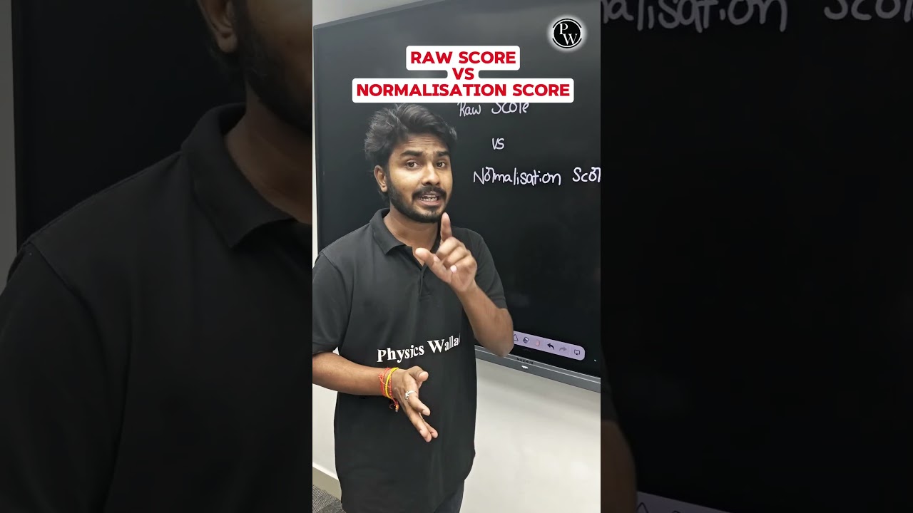 Raw Score vs Normalized Score 🔥 |  AP EAPCET 2026 | PW Telugu