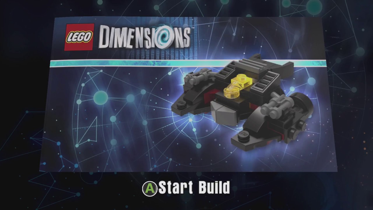 LEGO Dimensions 71264 The LEGO Batman Movie Batwing Build Instructions
