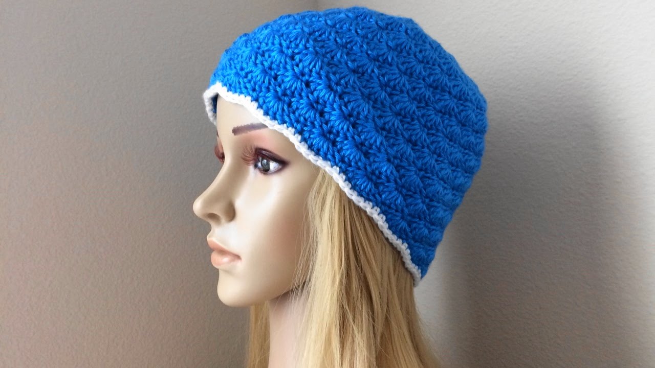 How To Crochet A Shell Hat, Lilu's Handmade Corner Video # 79