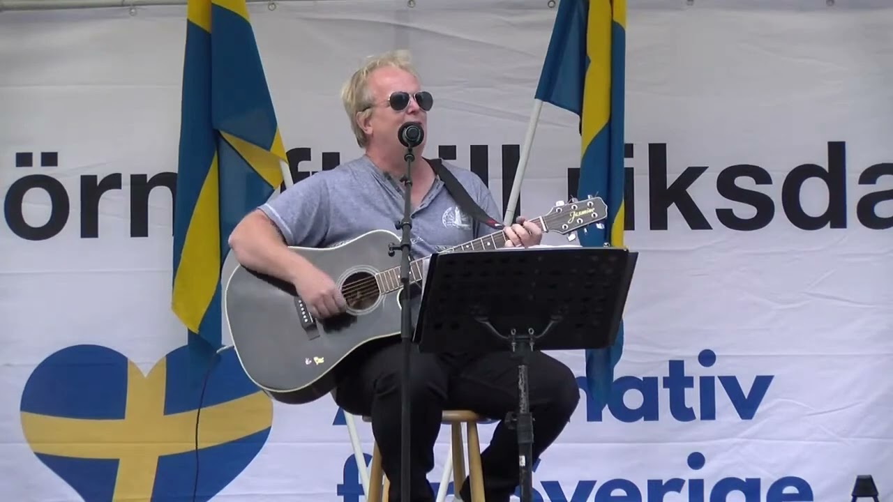 Bruno Hansen - Fädernesland (Live at Alternativ för Sverige's Valupptakt 2022)