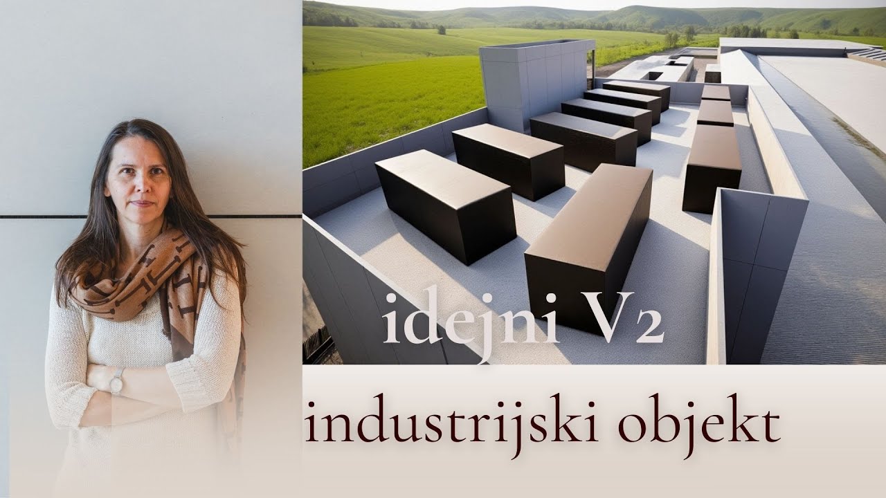 Pomožni industrijski objekt – volumenska umestitev v proizvodni kompleks, LEO arhitektura