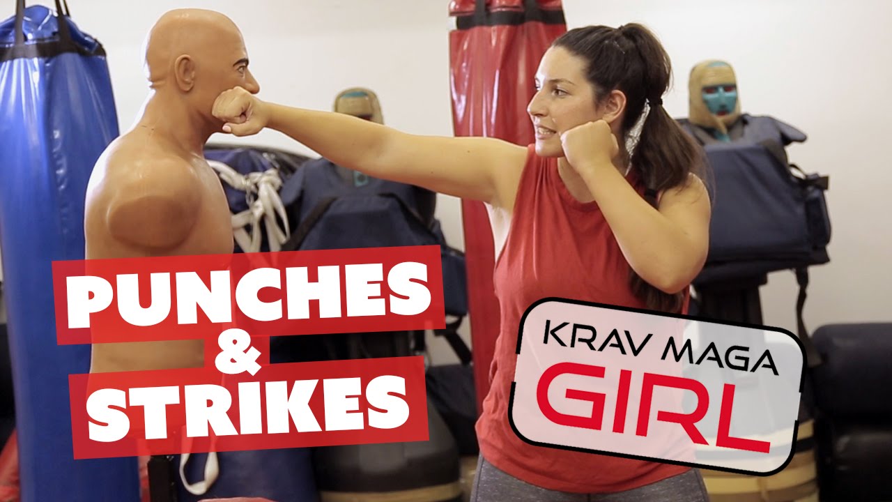 Krav Maga Girl | 5 Basic Punches & Hand Strikes