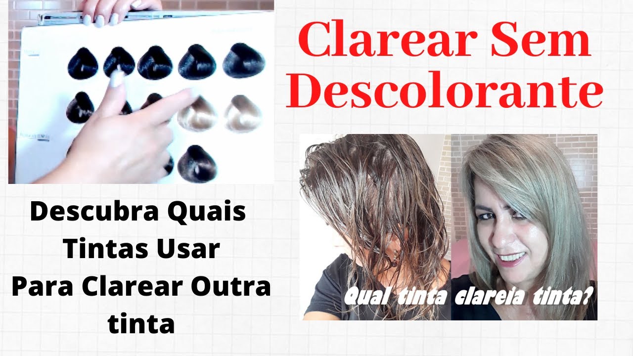 Clarear O Cabelo Sem Usar Descolorante Em pó -Passo 1