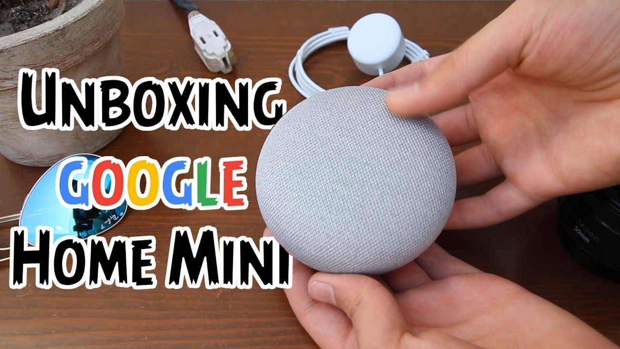 Unboxing y configuración Google Home Mini | Tutoriales Mata_13