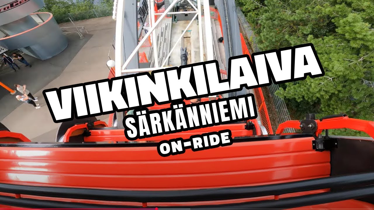 Viikinkilaiva on-ride POV - Särkänniemi