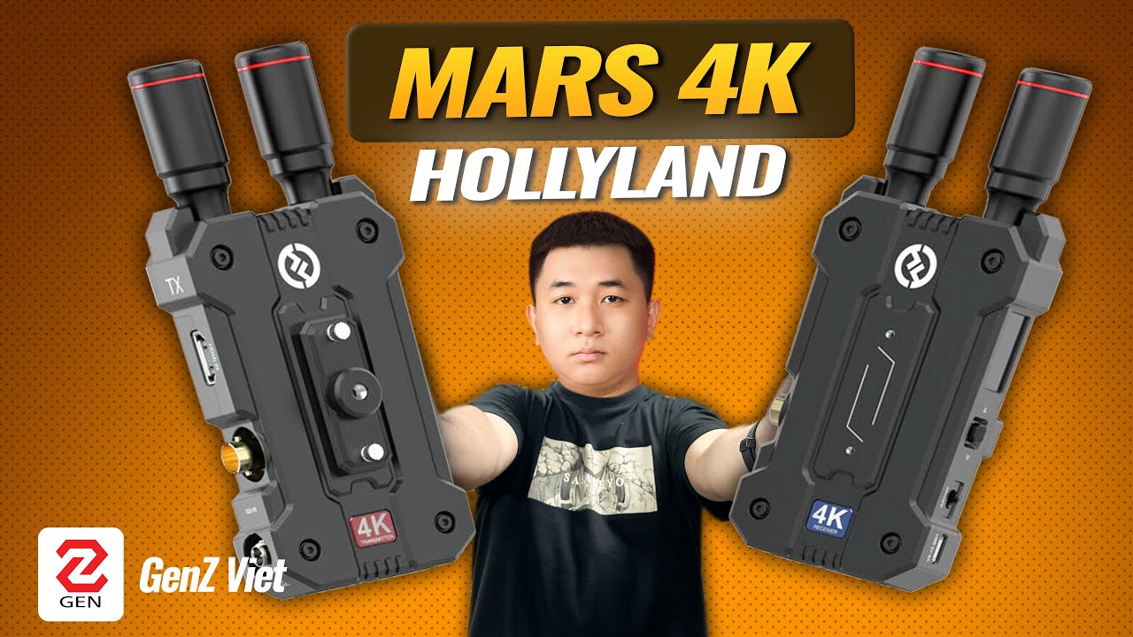 Đánh giá Hollyland Mars 4K: bộ truyền hình ảnh không dây CHUYÊN NGHIỆP cho mọi thiết bị | Genz Viet