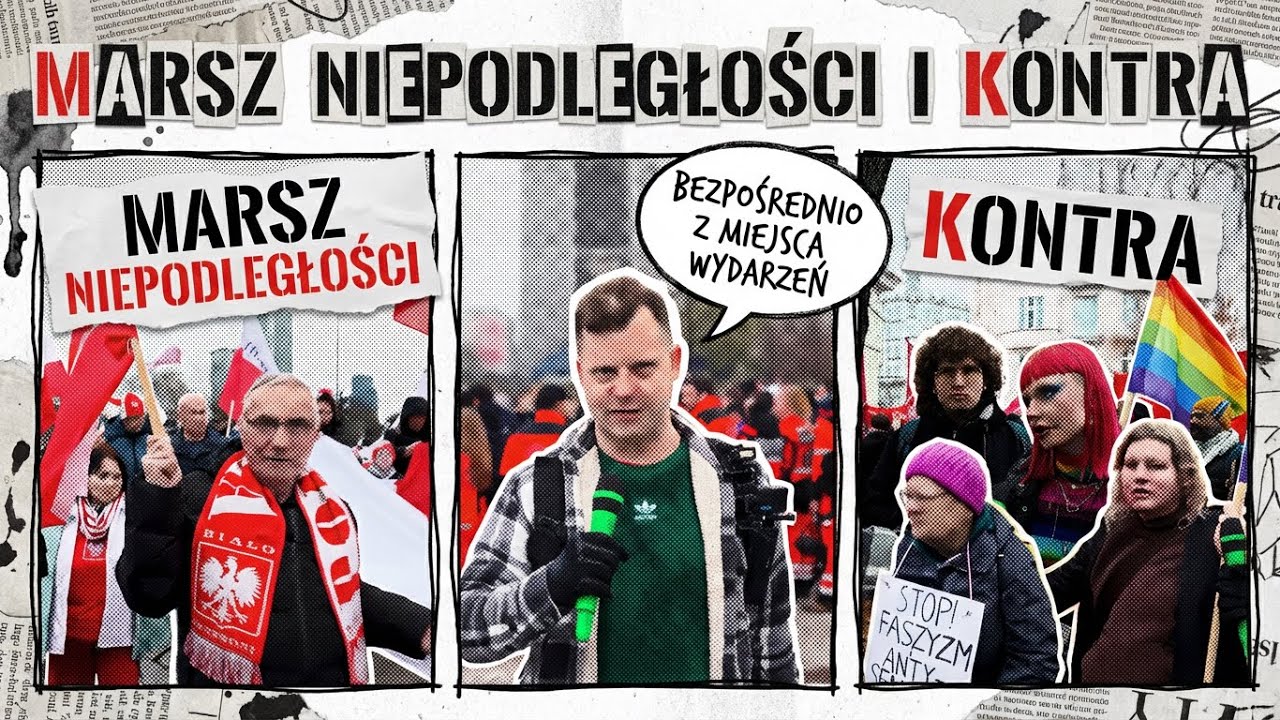 Marsz Niepodległości i kontra 2025
