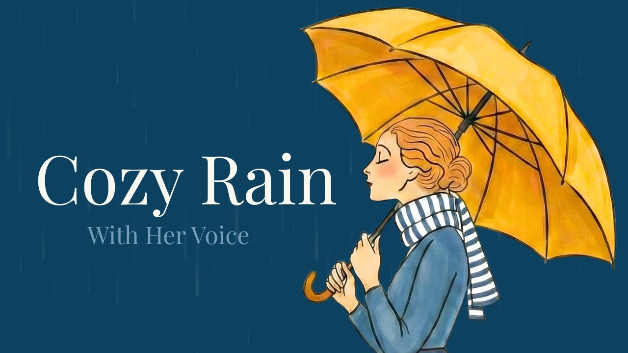 Cozy Rain Background Music | Female Vocal for Focus & Quiet Moments