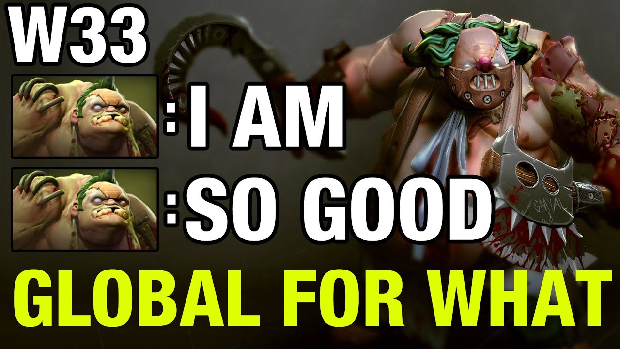 TRASH TALK GAME - W33 PUDGE VS HATERS - Dota 2