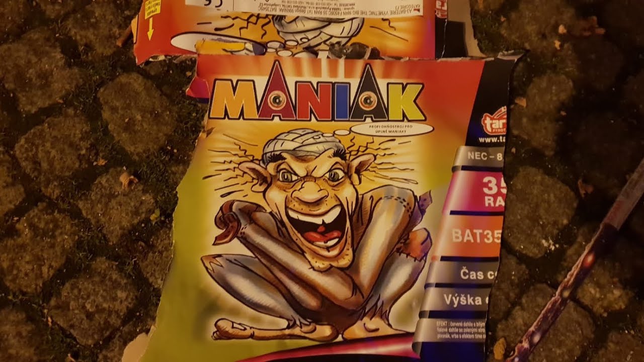 Maniak // Tarra Pyrotechnic // 45mm // F3 // Silvester 2018/19 // vPyro