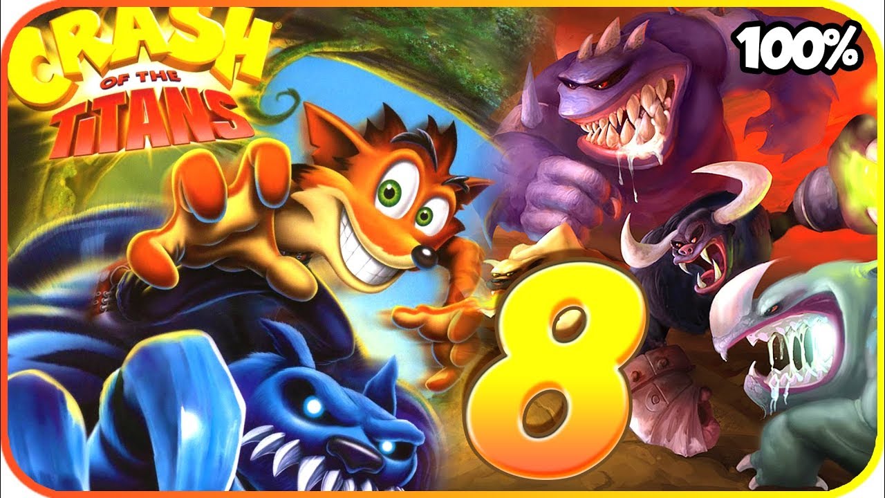 Crash of the Titans Walkthrough Part 8 (X360) 100% Episode 8 • Life's a Beach