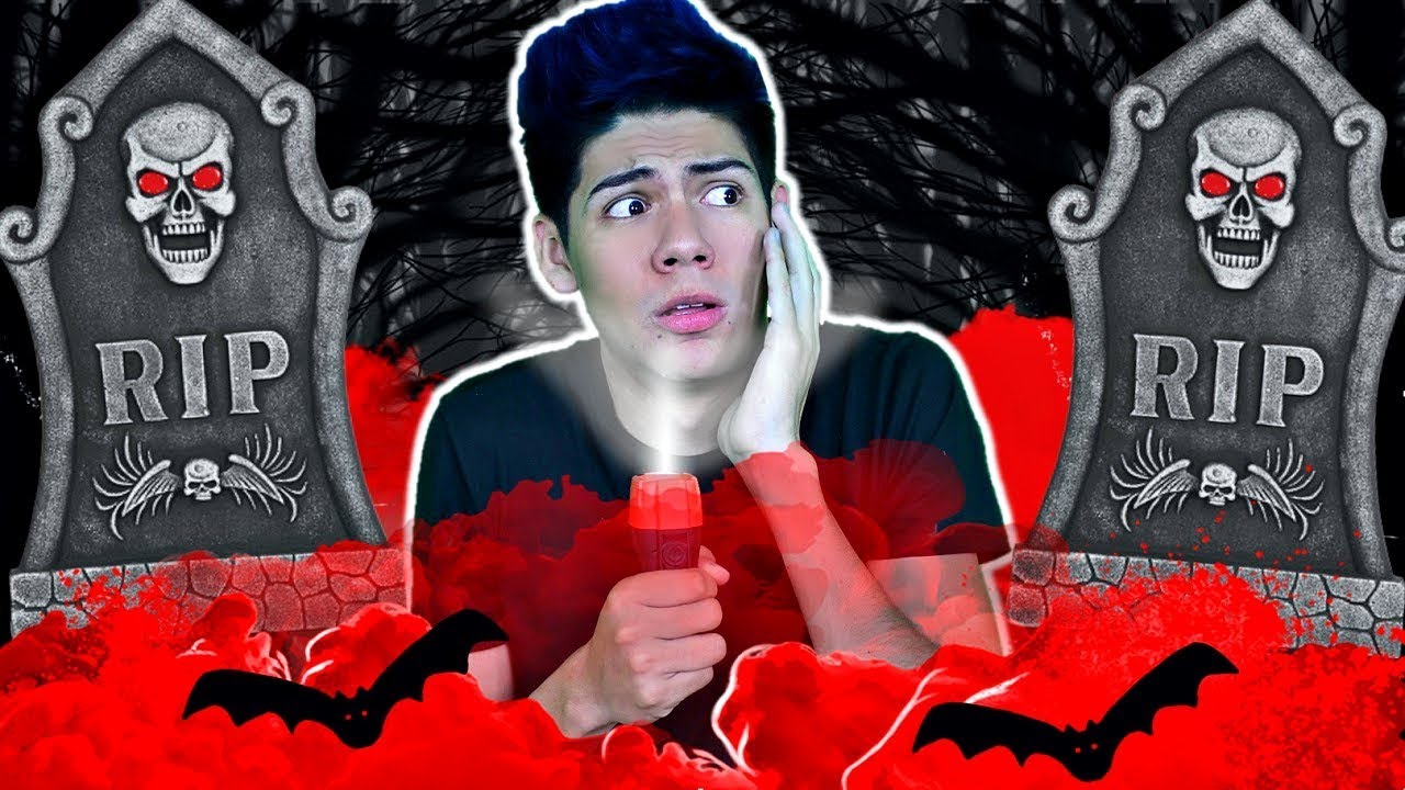 ¡PASANDO LA NOCHE en un CEMENTERIO! **MI AMIGA VOMITÓ** - [ANTRAX] ☣