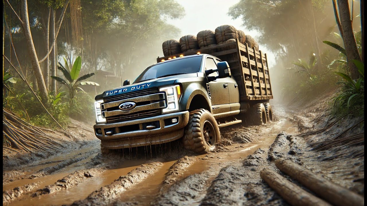 ¡10.000 KILOS en la alta guajira! 😱 Ford Super Duty F350 AL LIMITE!
