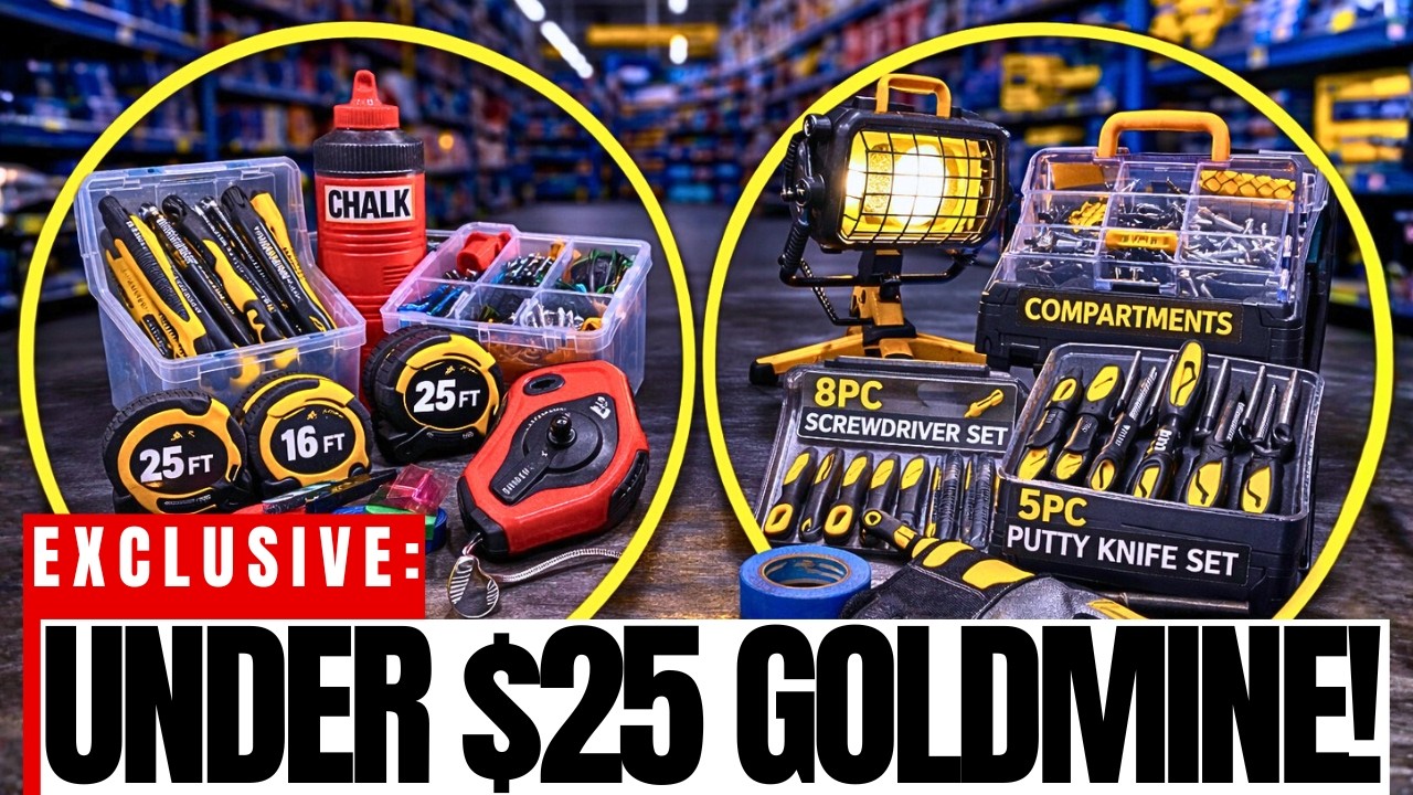 Under $25 Tool GOLDMINE at Home Depot (Contractors Are Buying 10+ of These!)