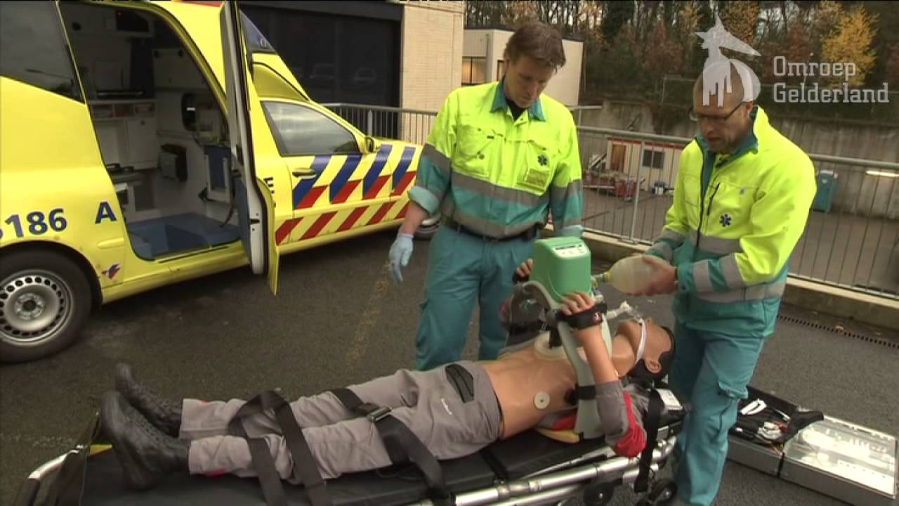 Hartmassage-apparaat in ambulances