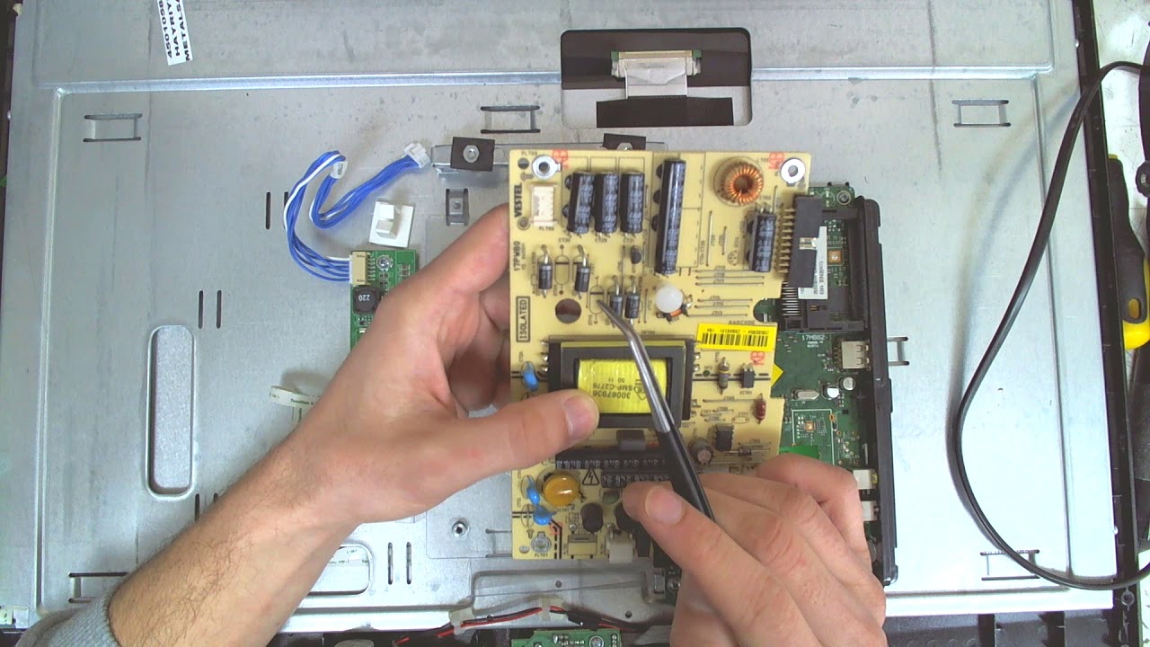 VESTEL 17PW80 V2 common fault / NO POWER