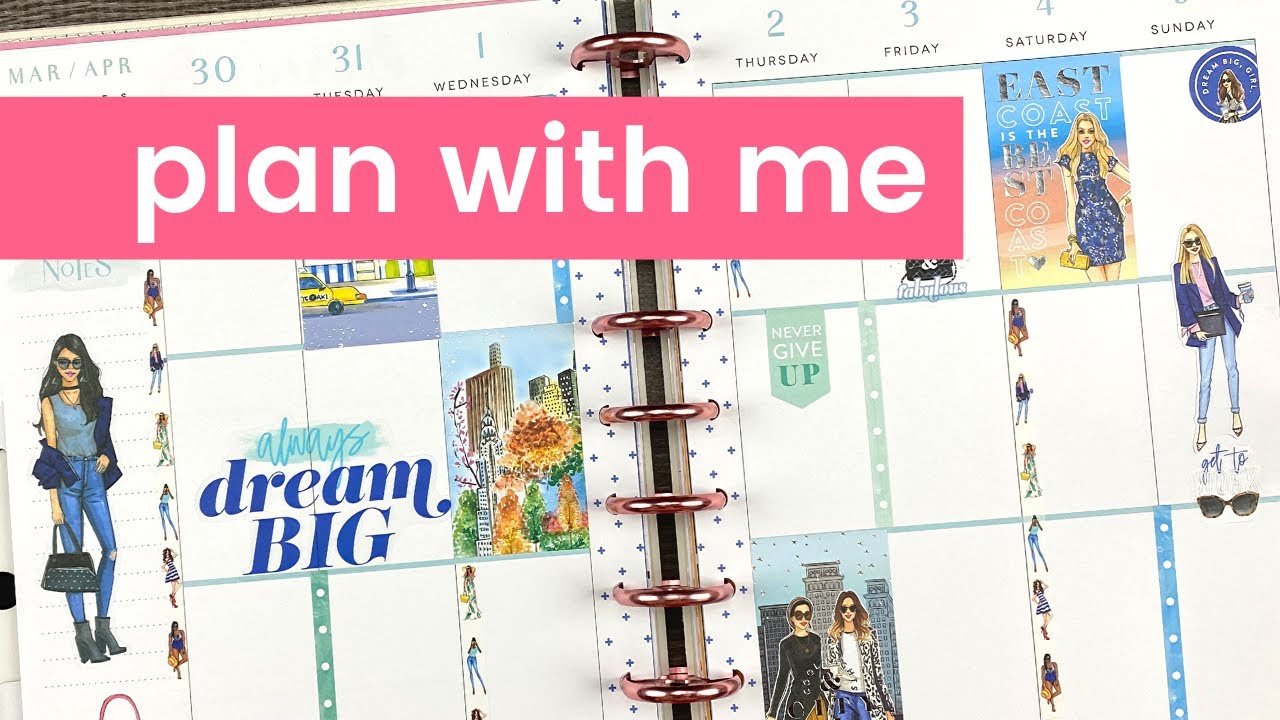 Plan with me RONGRONG Happy Planner TRAVEL stickers