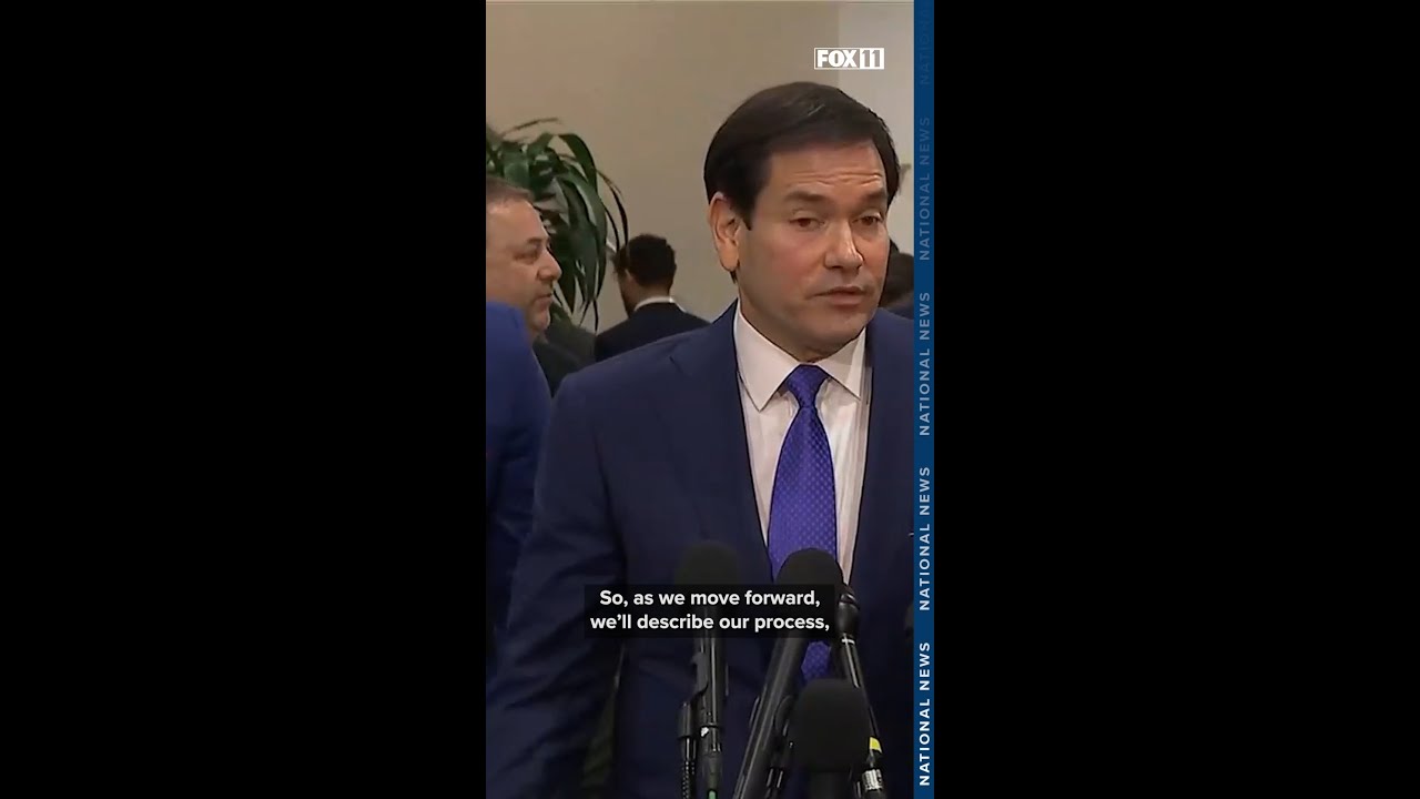 Marco Rubio lays out Trump administration's three-phase plan for Venezuela