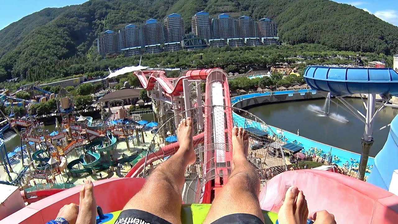 Coaster Blaster Water Slide at Ocean World