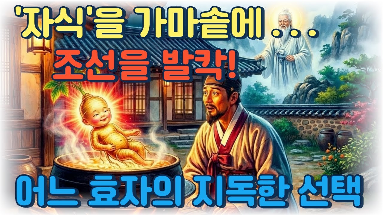 내 자식을 가마솥에... 조선을 발칵 뒤집은 어느 효자의 지독한 선택 / 야담 / 설화 /민담 / 옛날이야기 / 인과응보 / 권선징악