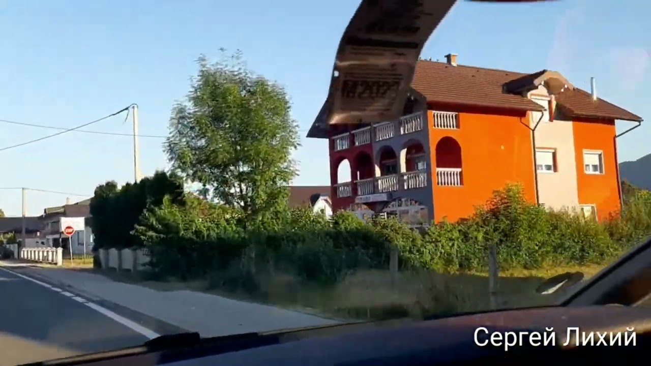 часть 4. каникулы 07.2023  граница Хорватия и Босния Герцеговина, паспортный контроль, въезд в BIH
