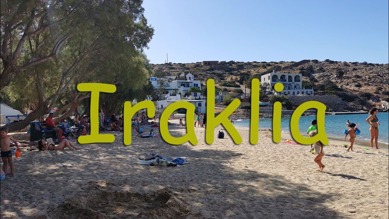 The small Greek Cyclade island of Iraklia...