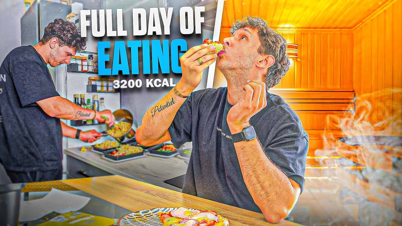 MA DIÈTE EN JOUR DE REPOS POUR PRENDRE DE LA MASSE | 3200 calories