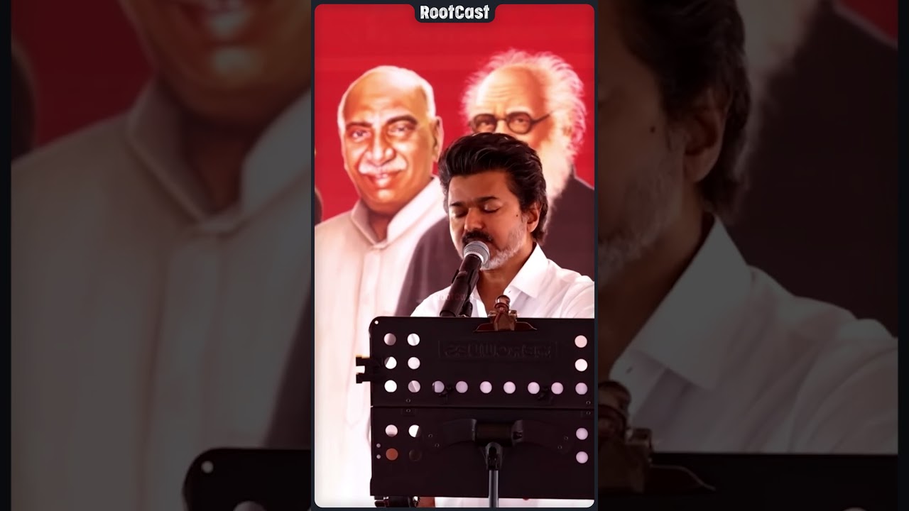 Thalapathy Vijay emotional on stage | Vellore Meeting | Speech | TVK