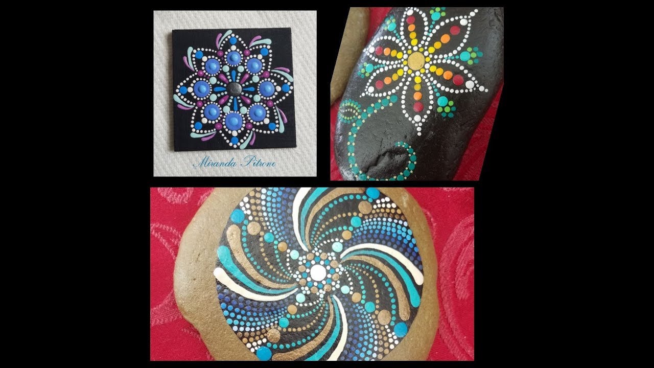 Art Montage - Speed Painting - Dot Art paintings by Miranda Pitrone