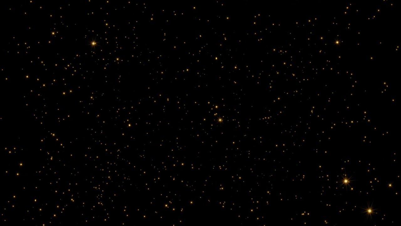 Поле звезд 4K - 1 час анимации - для релаксации и медитации (без музыки)