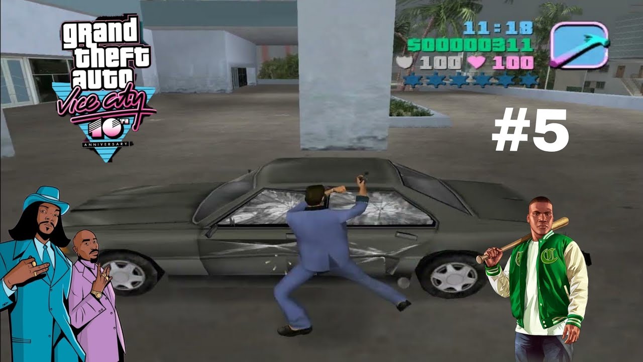 GTA Vice City Definitive Edition #3 Mission | Full Gameplay #5  Walkthrough हिंदी  #GTAViceCity  