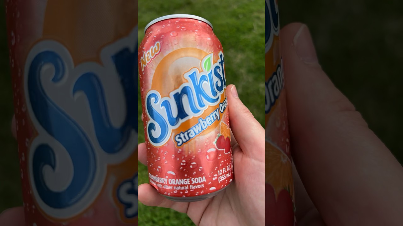 New Orange Soda Review! 🍓🍊