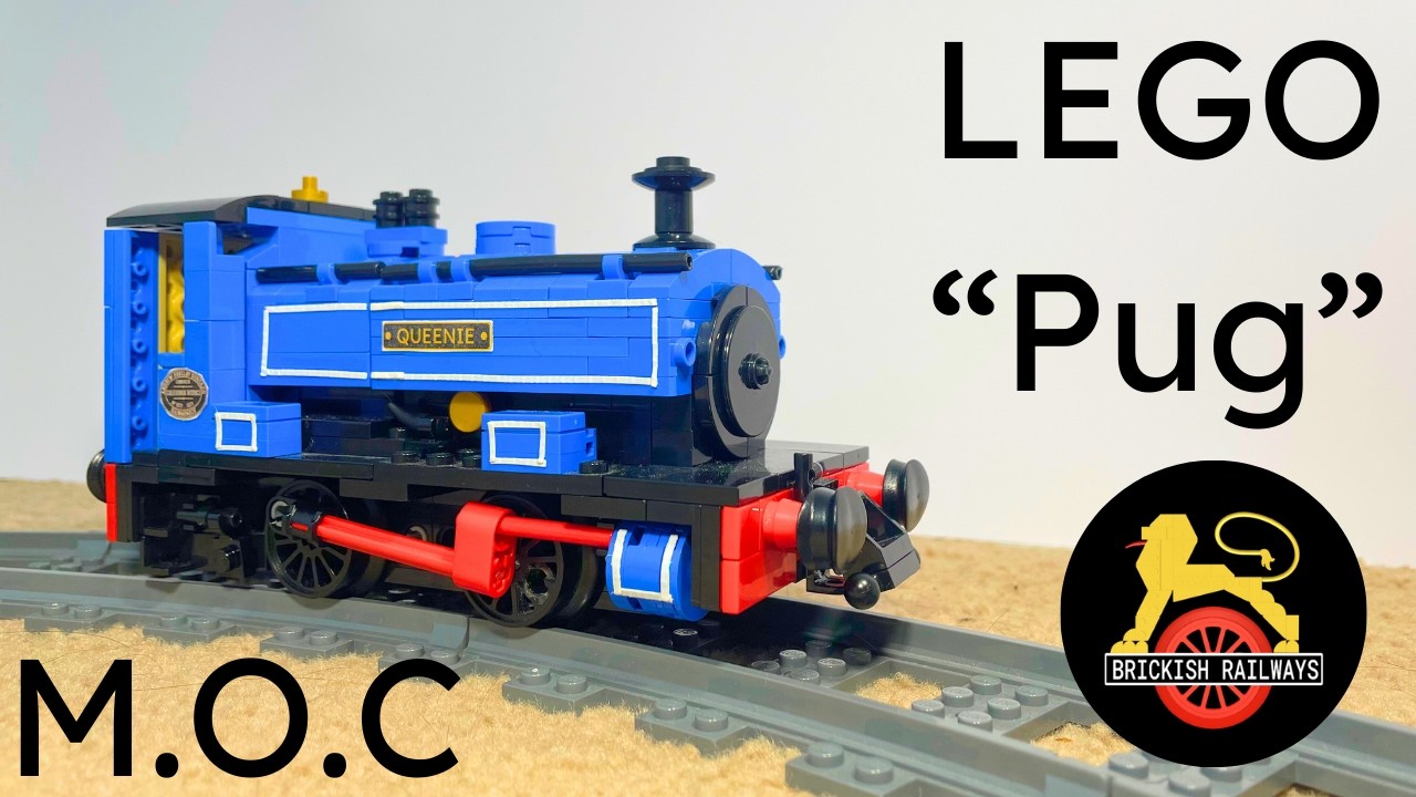 LEGO Andrew Barclay 0-4-0ST (MOC Showcase)