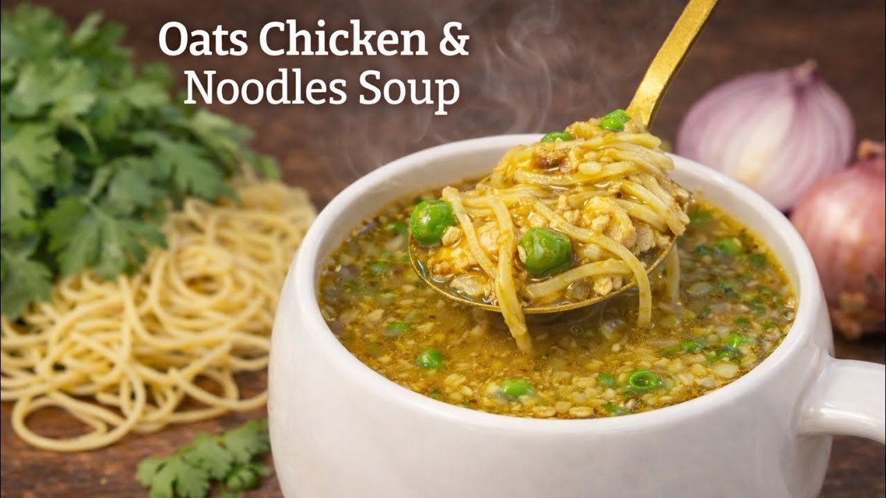 This Hearty Oats Chicken Noodle Soup Will Keep You Full for Hours!