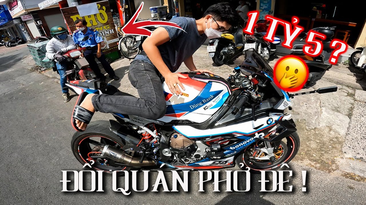Gạ Đổi Cá Voi S1000RR Lấy Quán Phở Liệu Có Lời Không ? BMW S1000RR TRADE