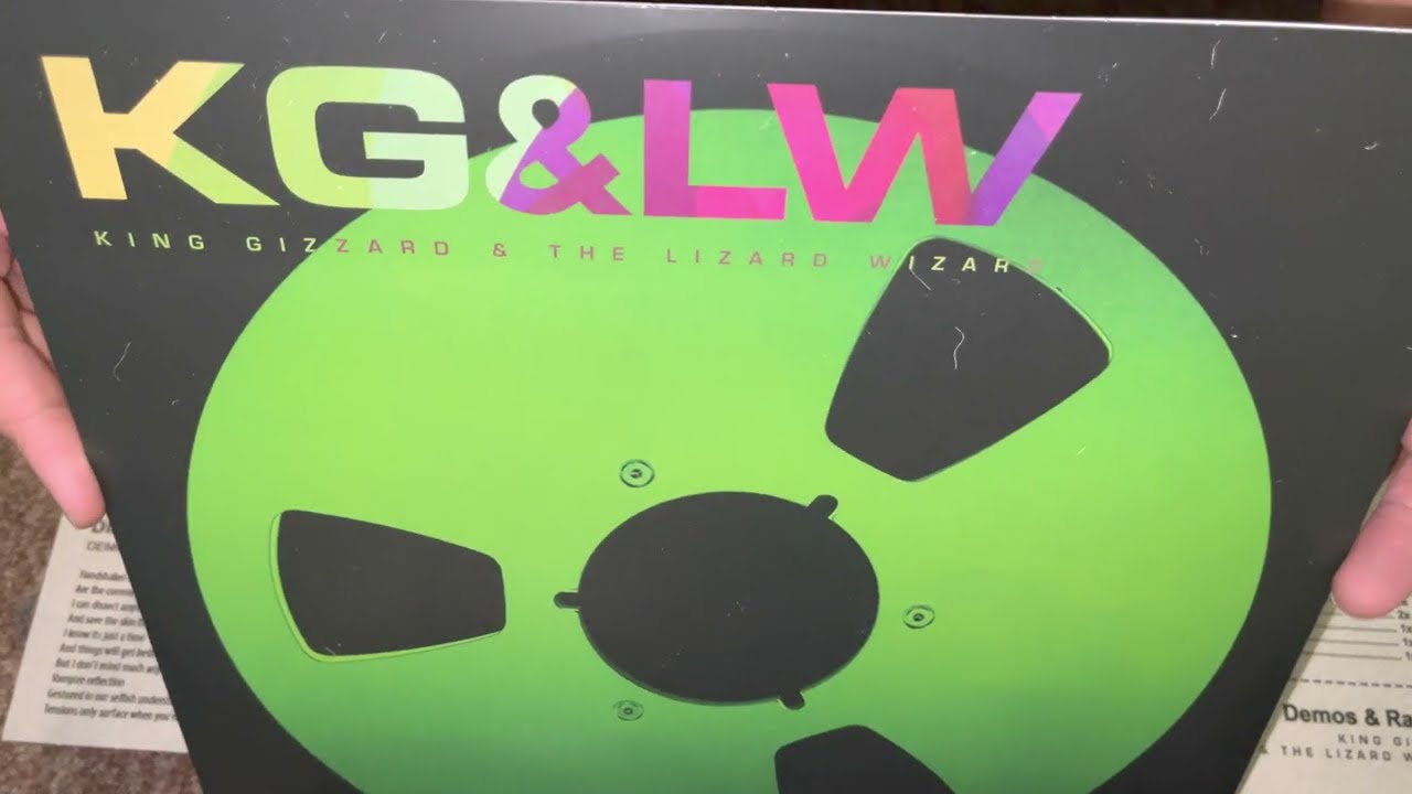 Nostalgiaudio 4K Unboxing King Gizzard & The Lizard Wizard Demos & Rarities Standard 2 Vinyl Bootleg