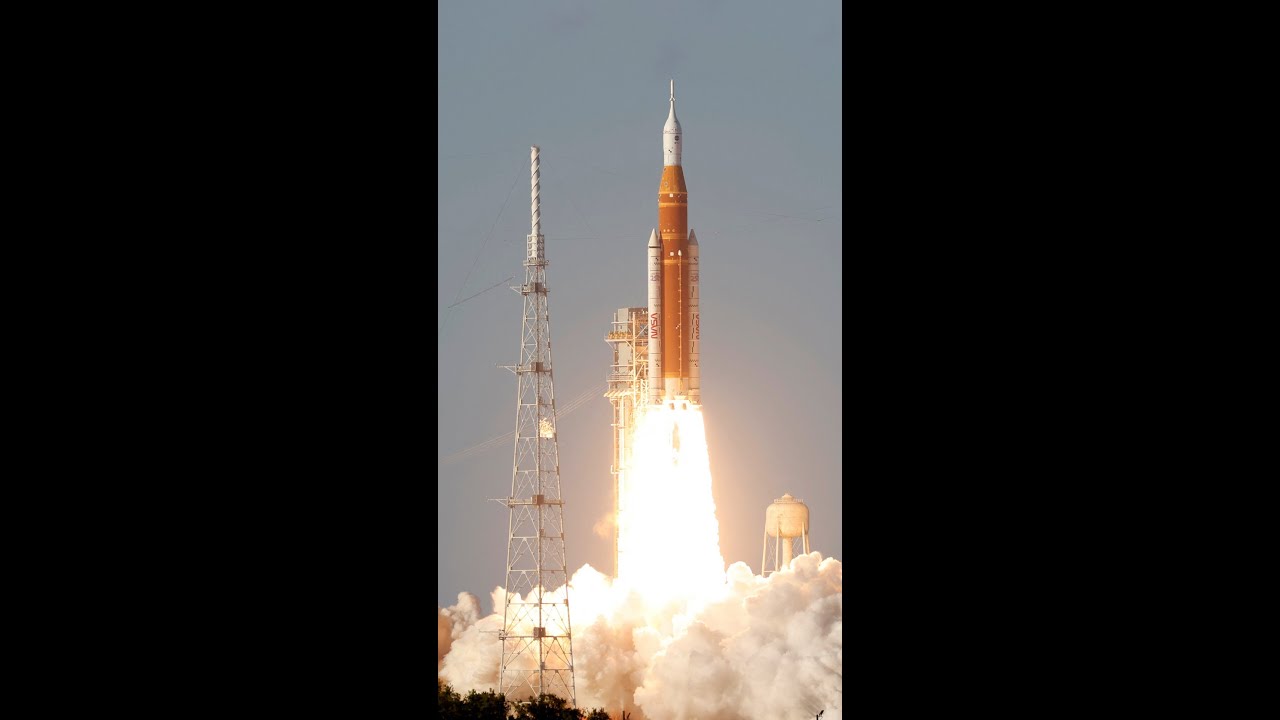 ARTEMIS 2 despega con &eacute;xito rumbo a la luna #shorts