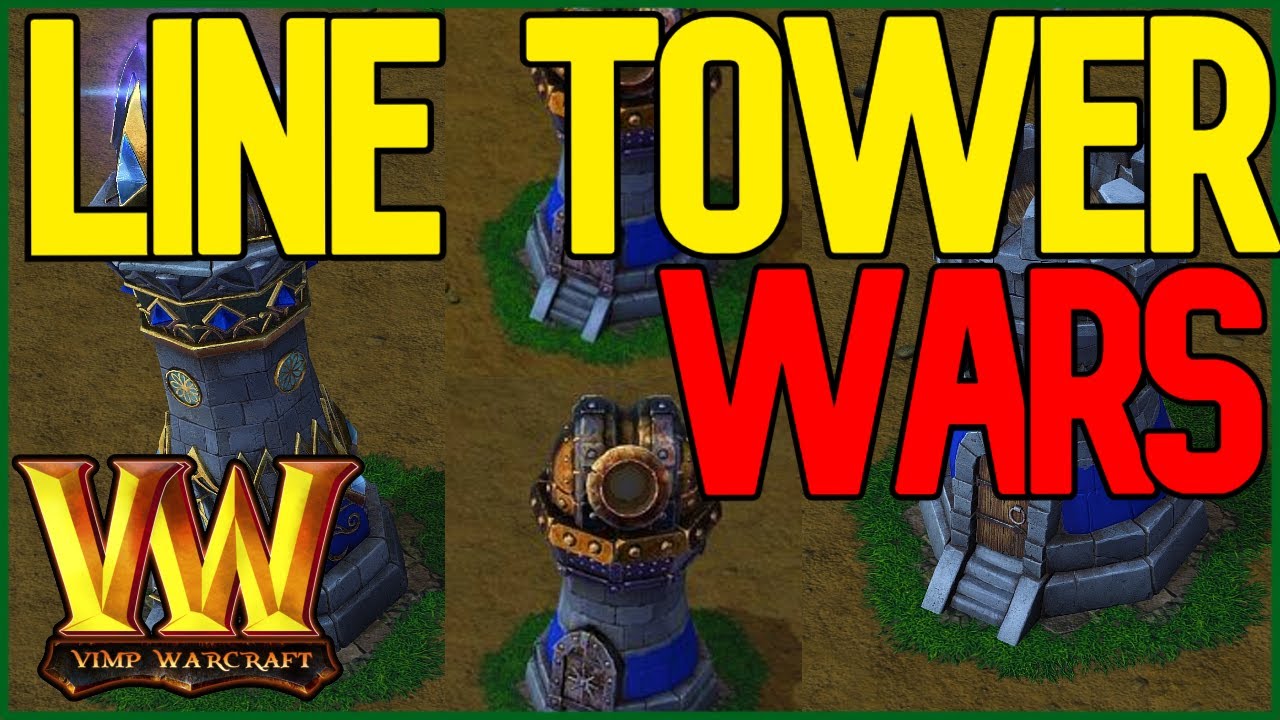 Line Tower Wars in Warcraft 3 | UNRANKED GAMER STOMPS 1500 ELO PLAYERS