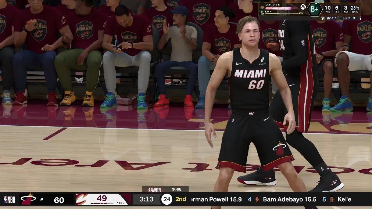 NBA 2K26 1年目プレイオフ8試合目 マイキャリア ゲーム実況