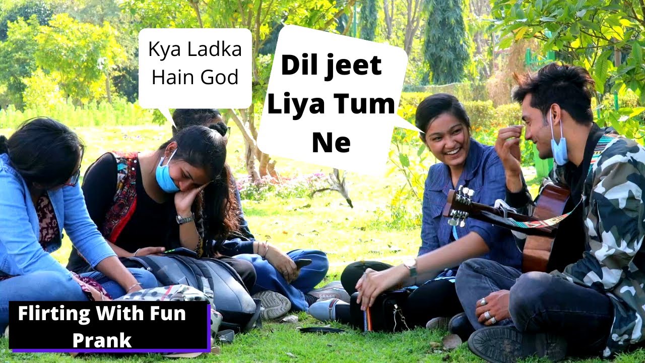 Tum Sapno Mein Kyun Aati Ho Mere / Singing Prank With Flirting Line / Prank On Girls / Epic Reaction