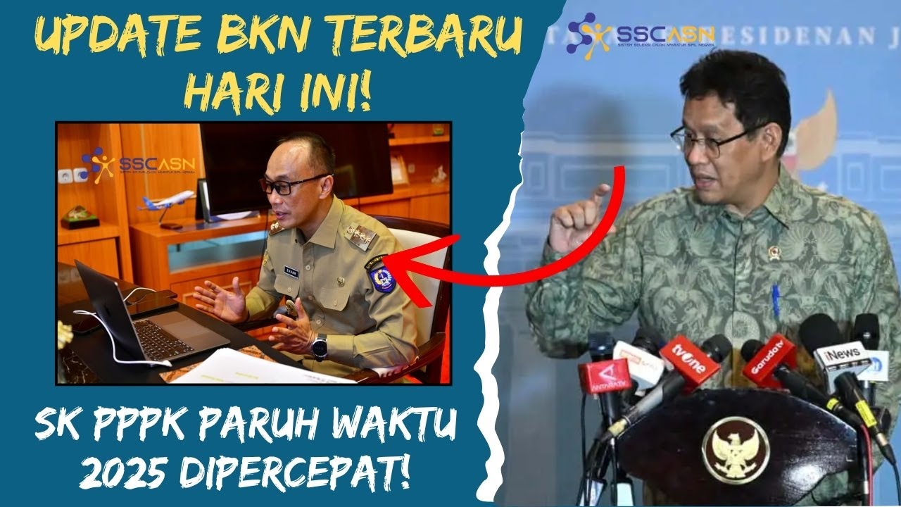 BKN UMUMKAN PROGRES SK PPPK Paruh Waktu! Kapan Selesai Semua Daerah?