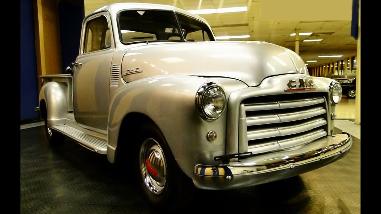 1953 GMC Five-window Pickup - Original 228 Stovebolt Six