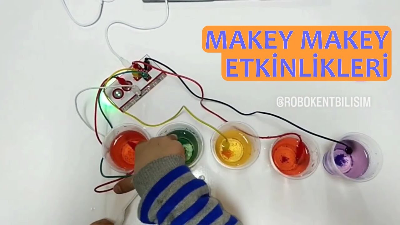 Makey Makey Etkinlikleri #piyano #balıkkraker