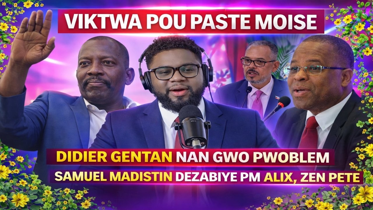 DIDIER GENTAN NAN GWO PWOBLEM, SAMUEL MADISTIN DEZABIYEL, PASTE MOISE LIBERE, PEP LA KONTAN